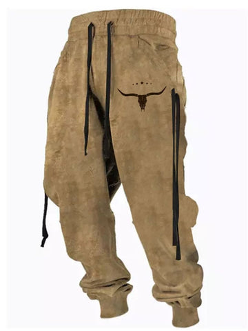 Men's Vintage Western Outdoor Lounge Pants