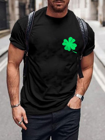 Men'S Shenanigans Coordinator St Patrick'S Day Print Casual T-Shirt