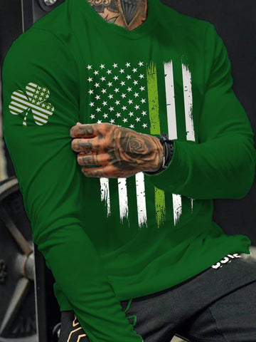 Men's Lucky Crew Neck T-Shirt