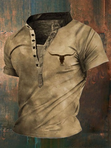 Casual Men's Short Sleeve Tops
