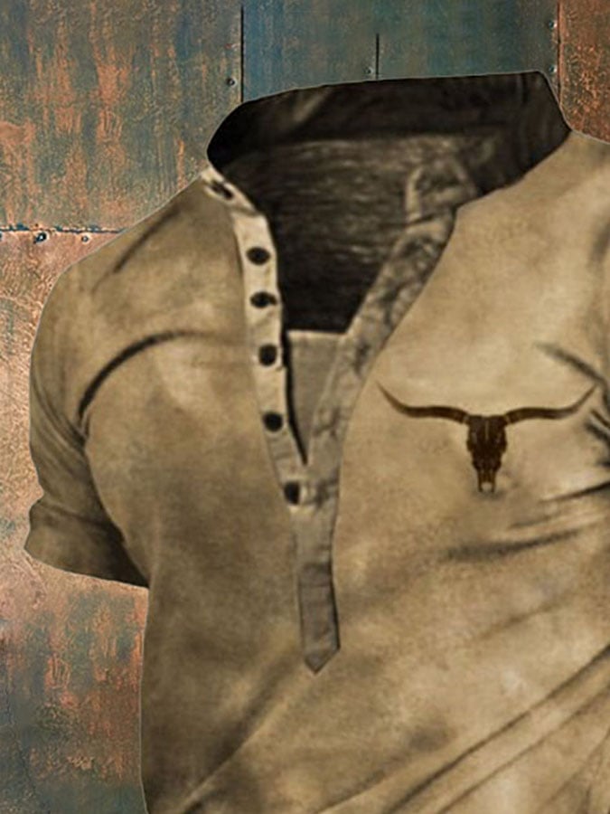 Casual Men's Short Sleeve Tops