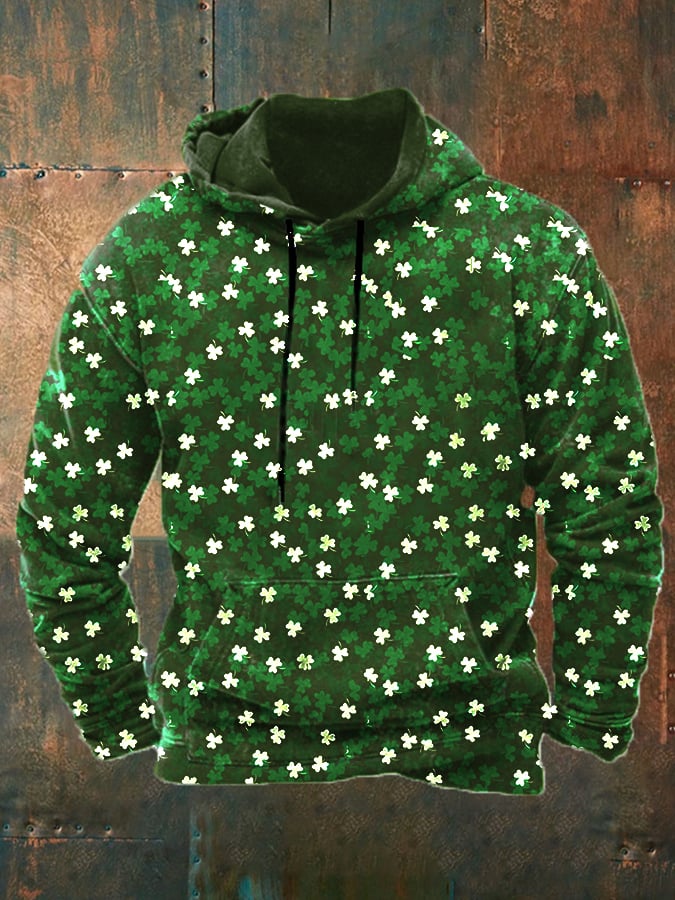 Men's Shenanigans Coordinator St Patrick's Day Print Casual Hoodie