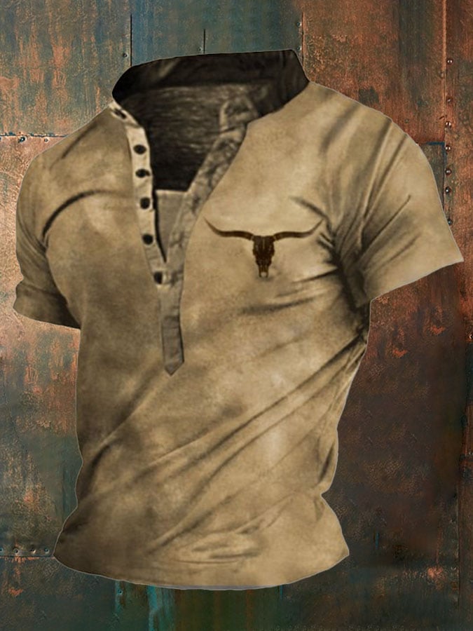 Casual Men's Short Sleeve Tops