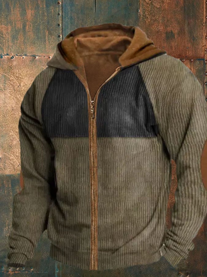 Casual Men'S Zipper Sweatshirt Cardigan