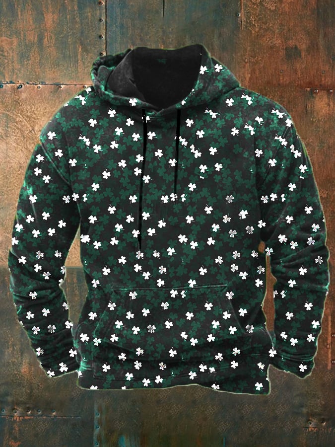 Men's Shenanigans Coordinator St Patrick's Day Print Casual Hoodie