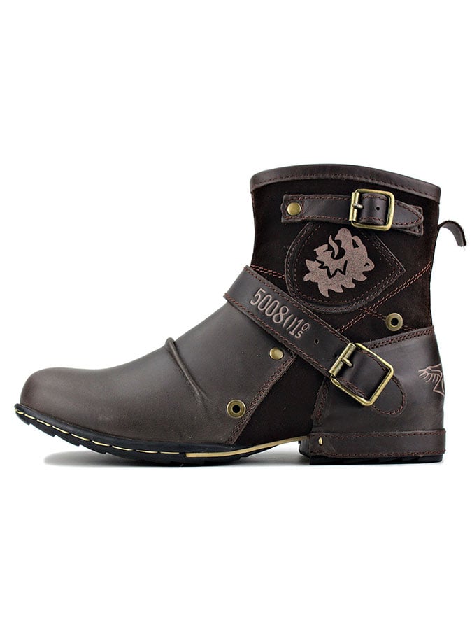 Men's Vintage Zip Boots