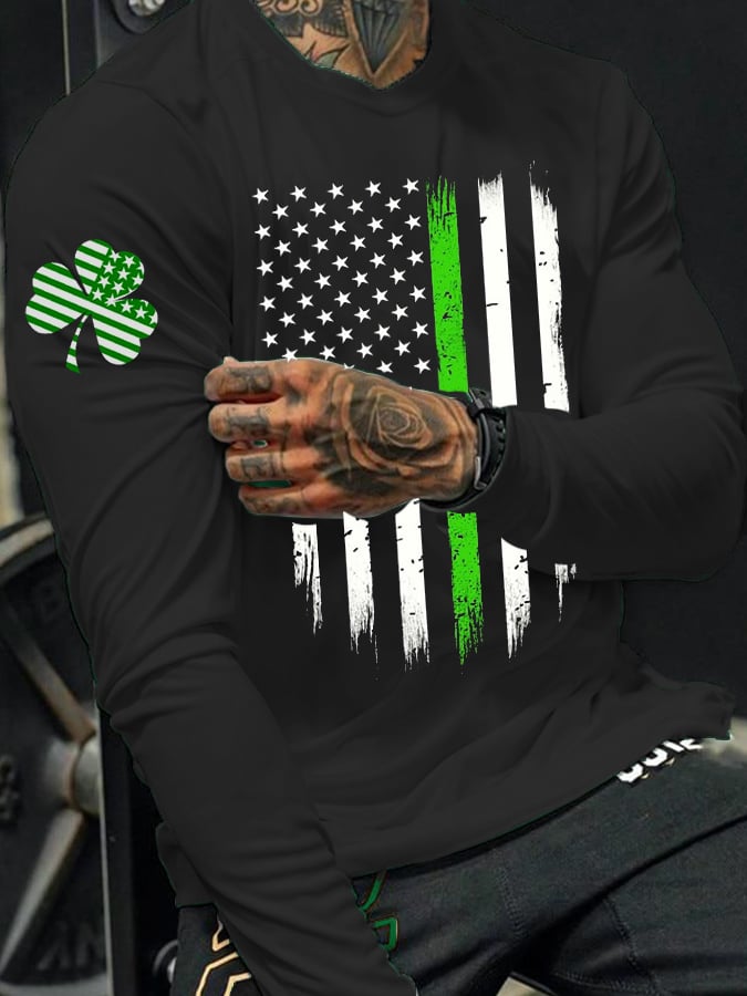 Men's Lucky Crew Neck T-Shirt