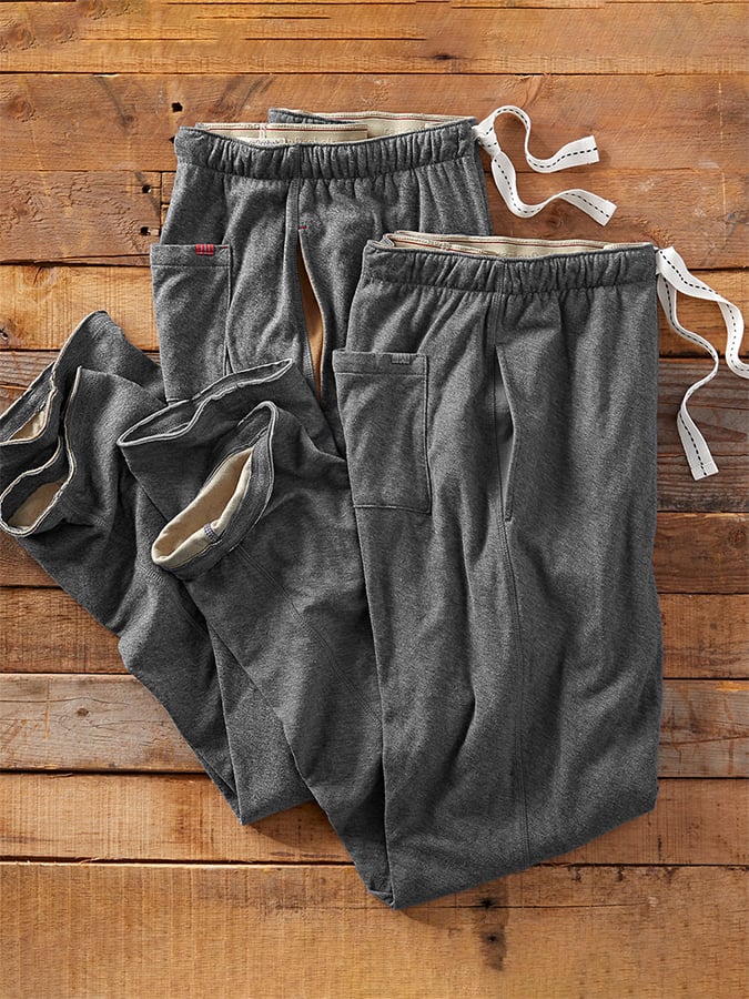 Men's Solid Color Strap Casual Pants