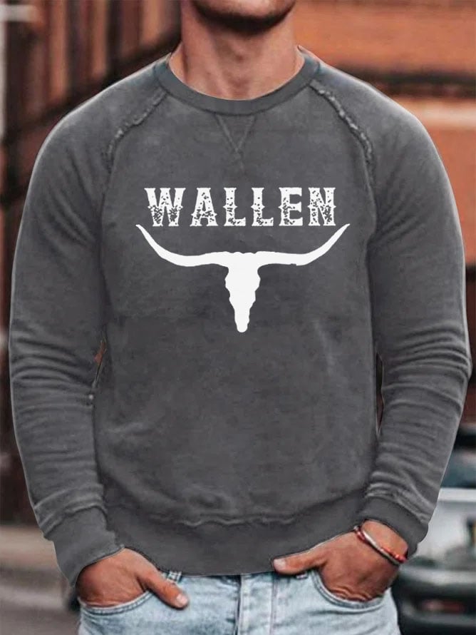 Men's Wallen Dangerous Album Print Sweatshirt